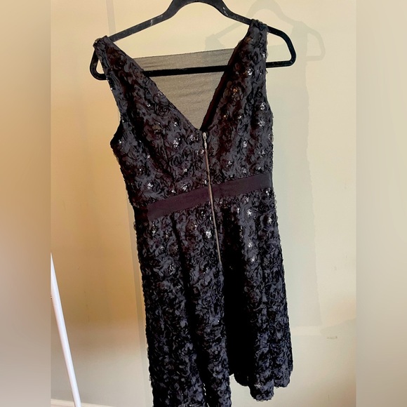 RW&CO black sequinned dress for formal event - Picture 3 of 5